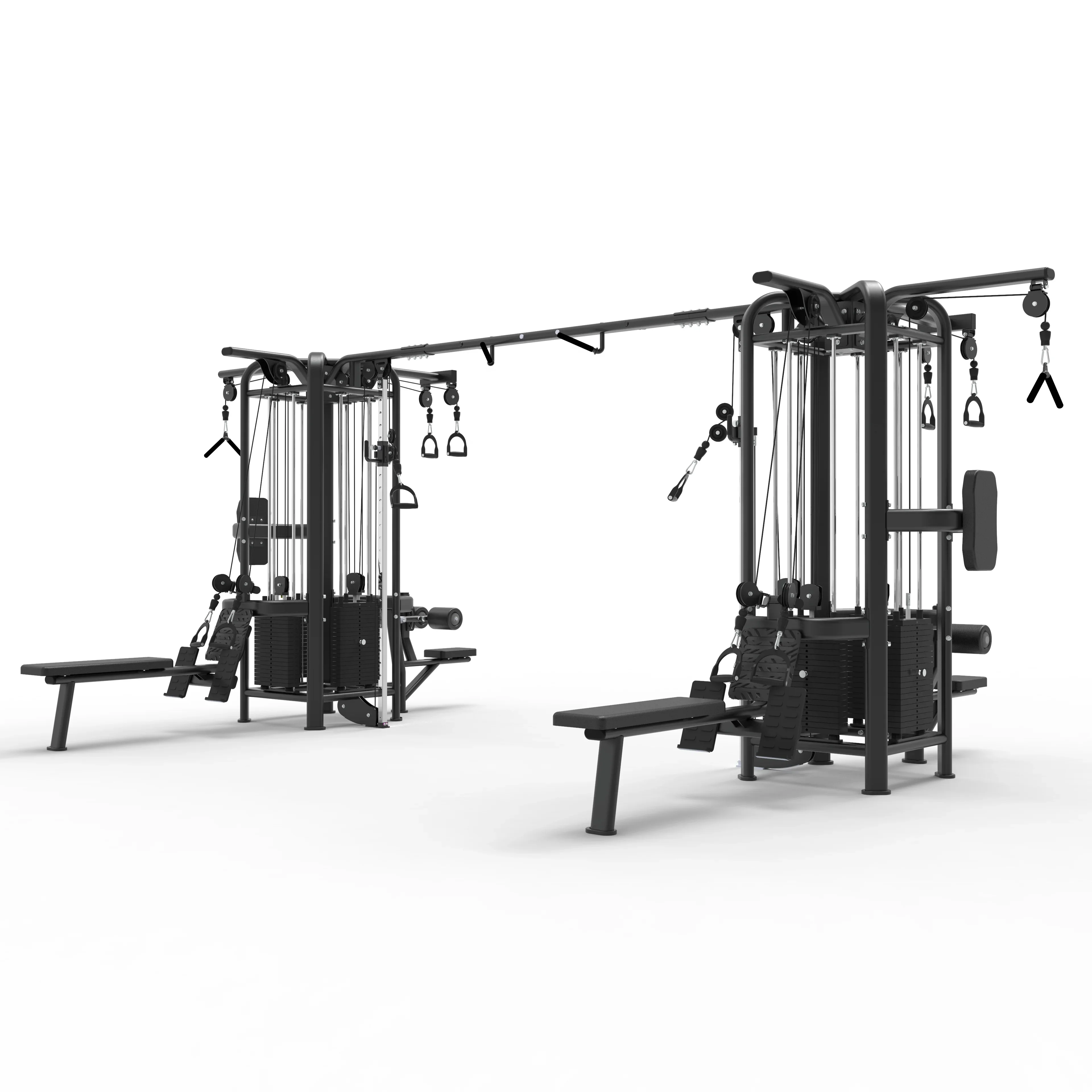 Multi 8 Station Jungle Station Long Life Gym Fitness 5 Station