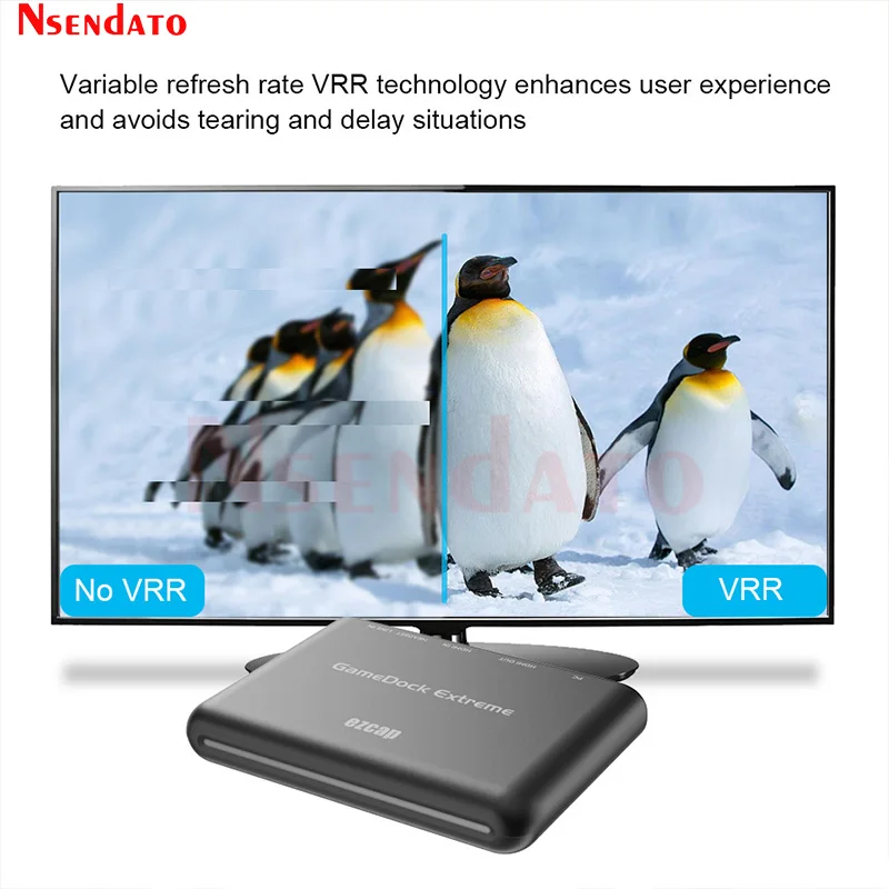 Ezcap360B 4K 60fps GameDock Extreme HDR VRR HDMI ビデオオーディオキャプチャカード マイクサポート付き RGB リアルカラー PC ライブストリーミング用