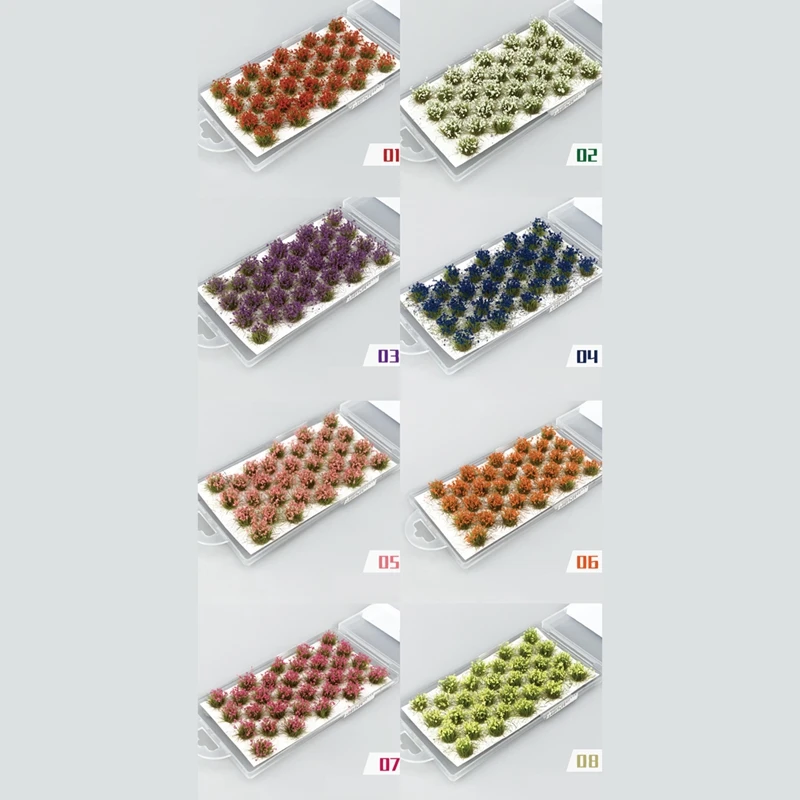 مجموعات بناء نموذج تصنعه بنفسك للزينة ، العشب الاصطناعي ، بتلة الزهور ، حديقة الحديقة ، المناظر الطبيعية الصغيرة ، لعبة رمل ، الملحقات