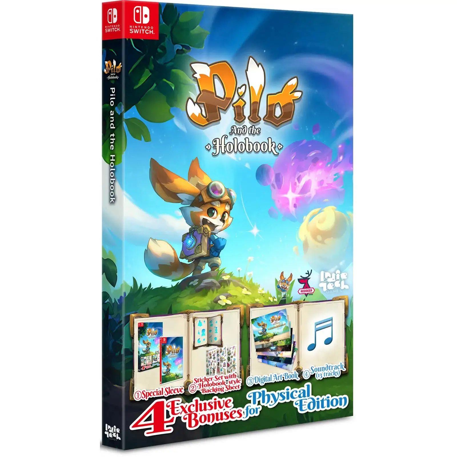 Pilo and the Holobook (Importacion Asiatica) - Nintendo Switch - Nuevo precintado