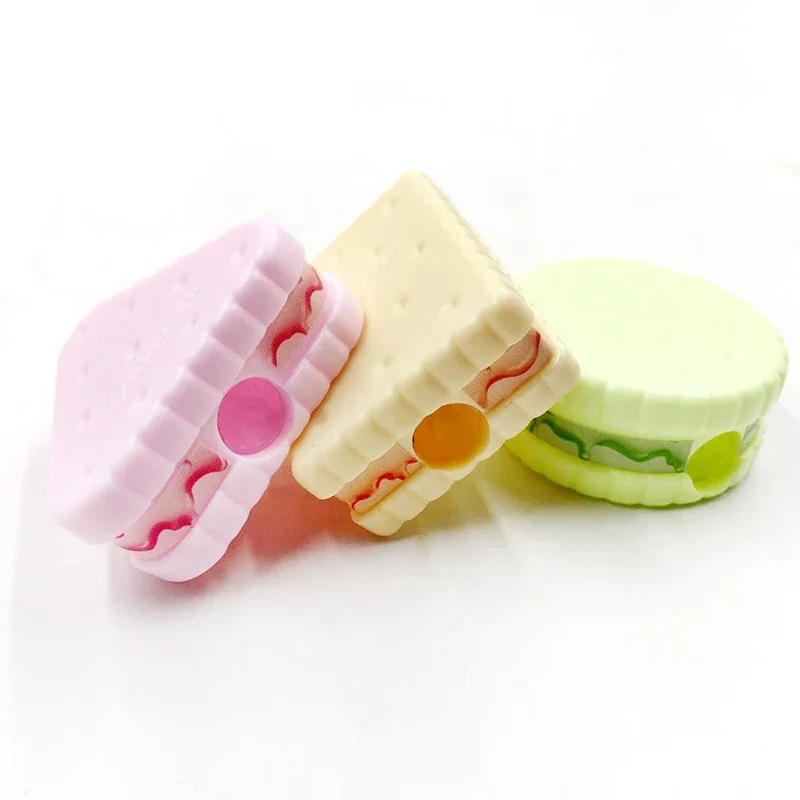 1 шт., точилка для карандашей в виде печенья