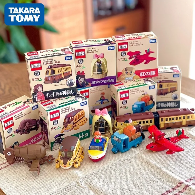 Spot Goods Dream Ghibli Takara Tomy Tomica Castle In The Sky Tigermos Unabara Electric Railway Porco Rosso Savoia S.21f Cars