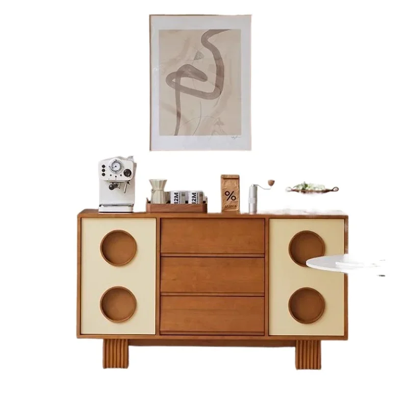 

solid wood combination TV cabinet storage storage integrated living room storage cabinet