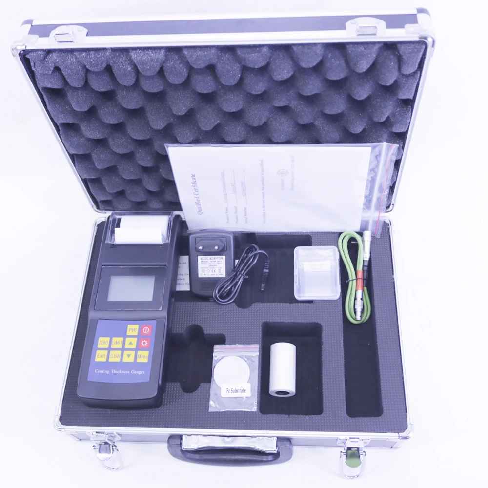 

Leeb242 Coating Thickness Gauge Digital Thickness Meter Measuring Range 0~1250um with Data Saving Function