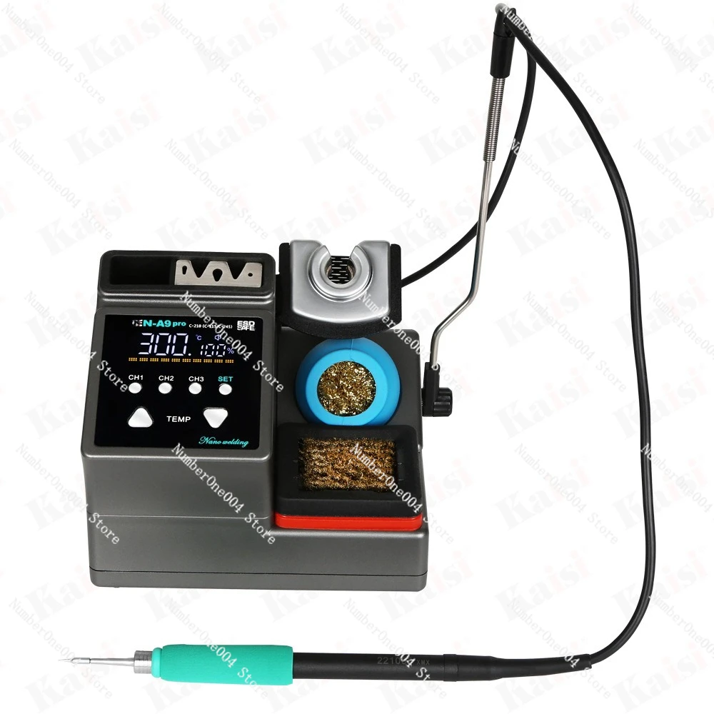 

Паяльная станция A9Pro 120 Вт — паяльник с постоянной температурой для ремонта телефонов, совместимые наконечники 115/210/245