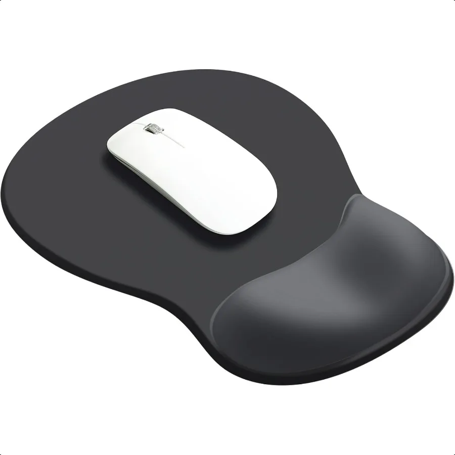 

Гелевый коврик для мыши с подставкой для запястий, эргономичный офисный коврик для мыши с портом на запястье, нескользящий дизайн, аксессуары для стола, коврик для домашнего игрового декора, школа O