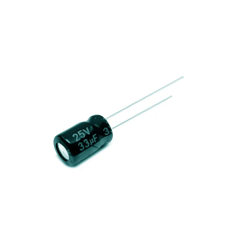 335pcs 25V 33uF Electrolytic Capacitor 105C High Temp Radial Long Life 5x7mm for Power Supply Electronics