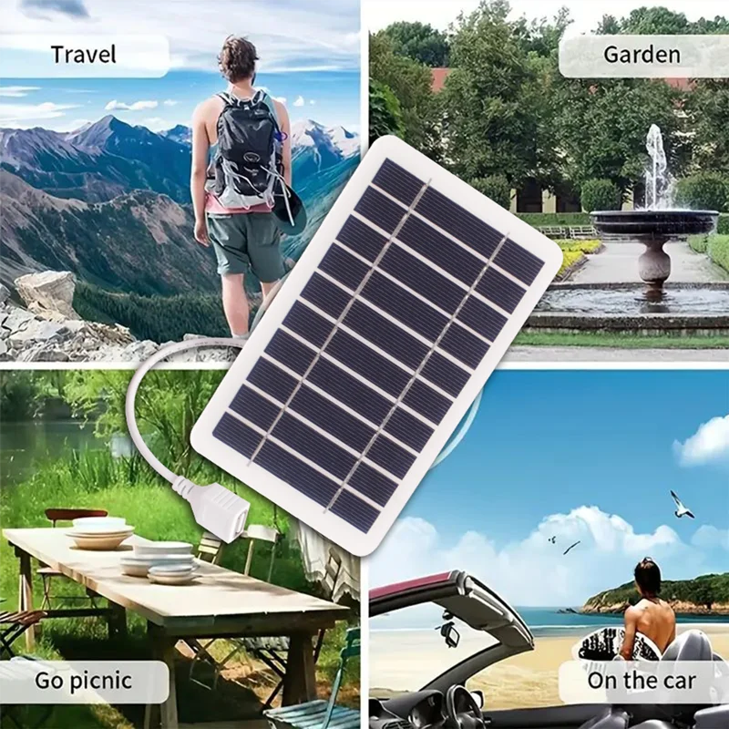 Multiple styles Solar Panel Portable For Fast Phone Charging,Outdoor Mini Solar Charger Outdoor Portable Solar Cell Plate image 5