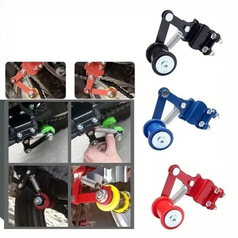 ATV-Motorrad-Kettenspanner, einstellbarer Kettenspanner, vibrationsdämpfender Kettenspanner für Dirt Bikes und Geländefahrzeuge. – Detail 1