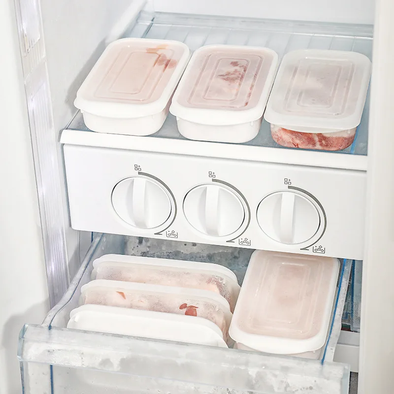 Refrigerator Food Storage Containers Sealed Box Kitchen Freezer Seal Bin Vegetable Fruit Meat Fresh Box Food Organizer #3149