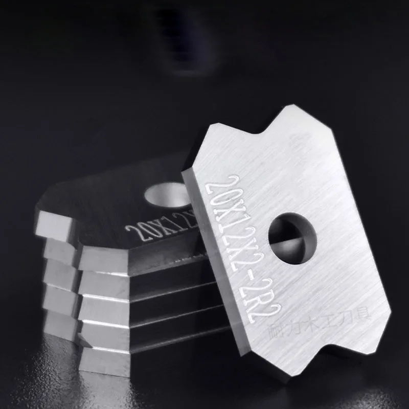 1 pcs Woodworking Scraping Tools Knives Scraper for Edge Banding Machine Blade TCT 20*12*2 2R Chamfer