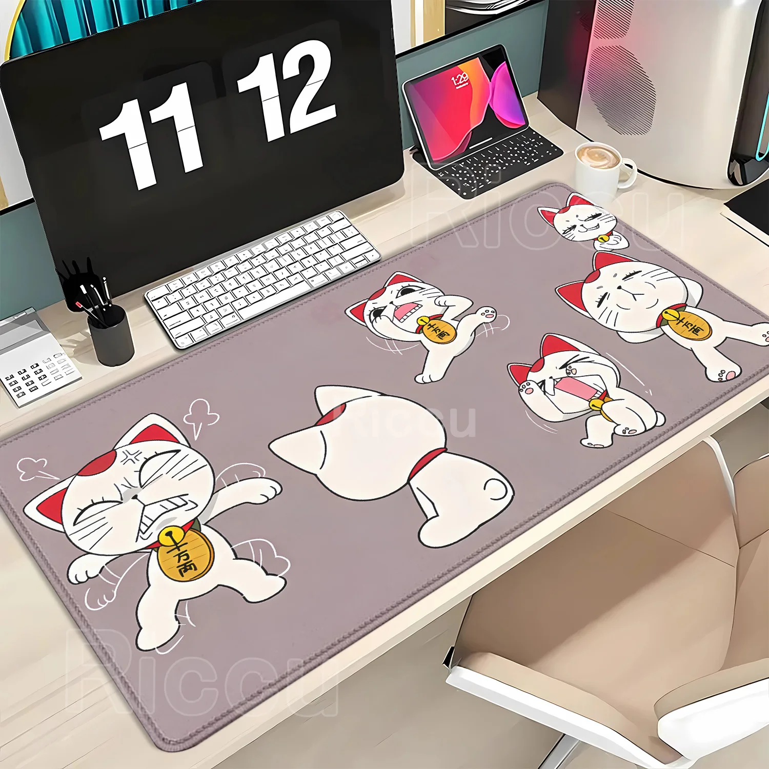 PC Anime Mouse Pad Gaming Mousepad Dandadan Ayase Momo Takakura Ken Seiko Keyboard Desk Mat Laptop