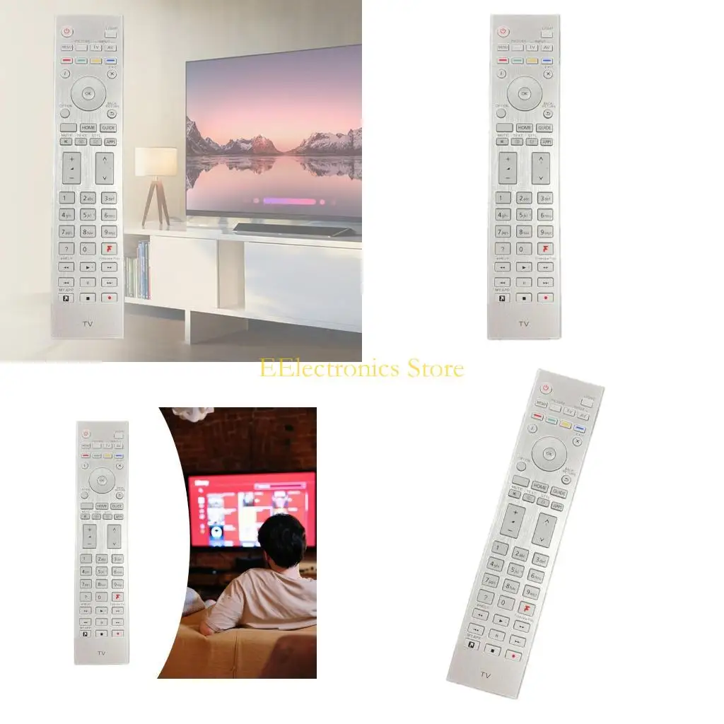 

B03C N2QAYA000153 Пульт дистанционного управления, совместимый с несколькими телевизорами, программирование не требуется