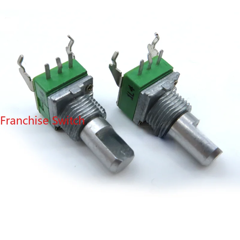 5PCS Precision RD901F-B20K A250K 15 Half Shaft Single Potentiometer