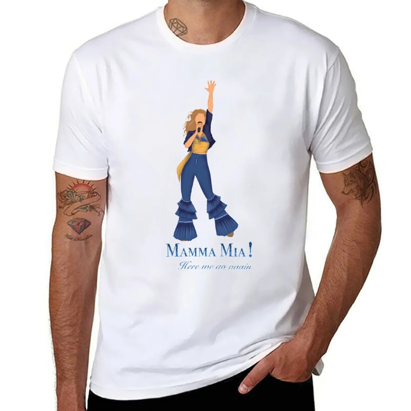 Mamma Mia T-Shirt Fashion Casual Short Sleeve Top