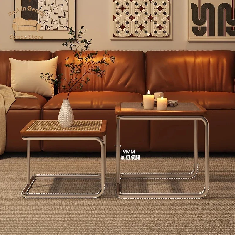 Kitchen Aesthetic Side Table Design Modern Metal Modern Coffee Tables Funky Organizer Service Mesa Auxiliar Unique Furniture
