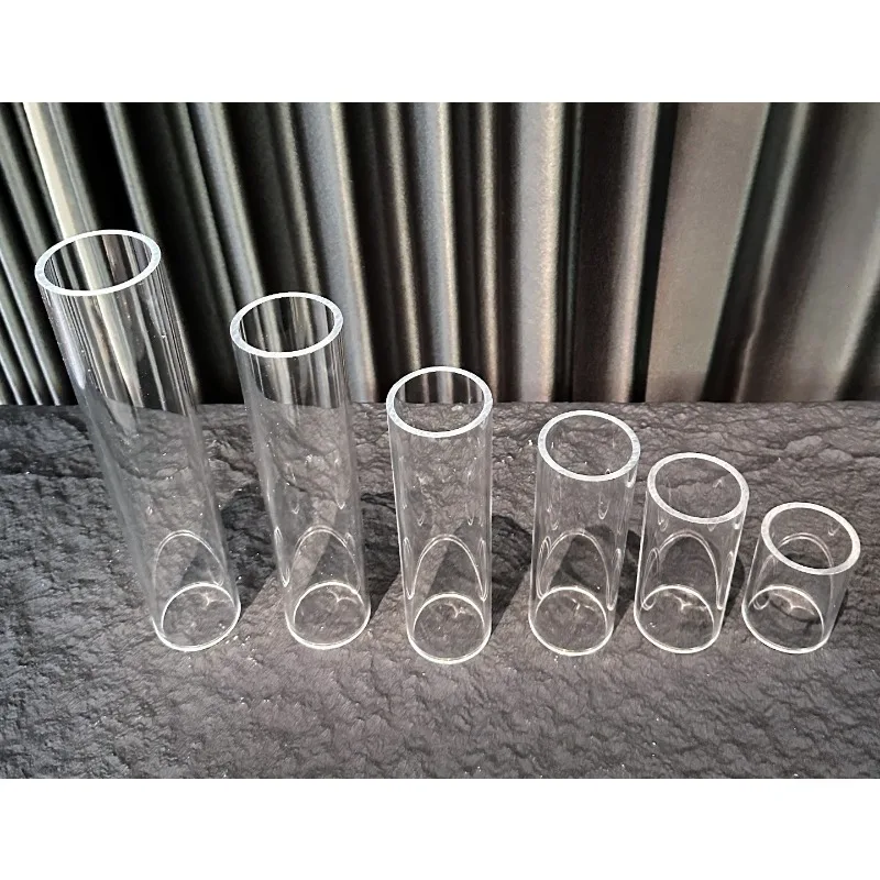 

10pcs Quartz Capillary Tube OD 2mm to 25mm High Temperature Glass Tubes