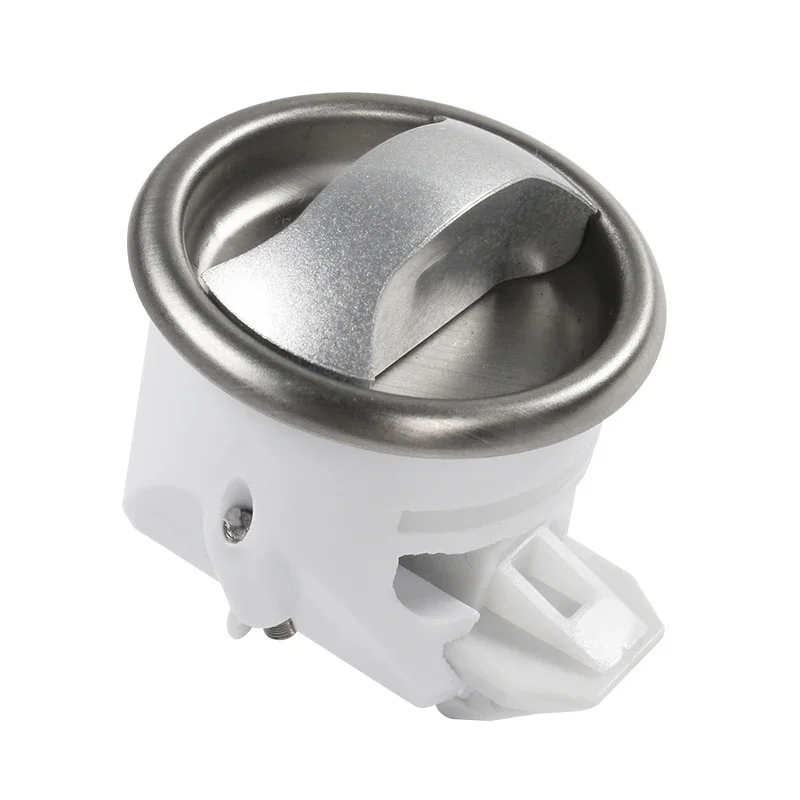 Zinc Alloy 17-Inch Round Door Lock – Heavy-Duty RV Toilet Lock for Caravan, Camper & Motorhome