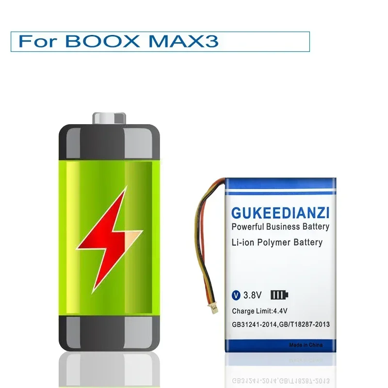 7200mAh MAX3 E - Book Reader Battery For Onyx Boox Max 3 High Capacity