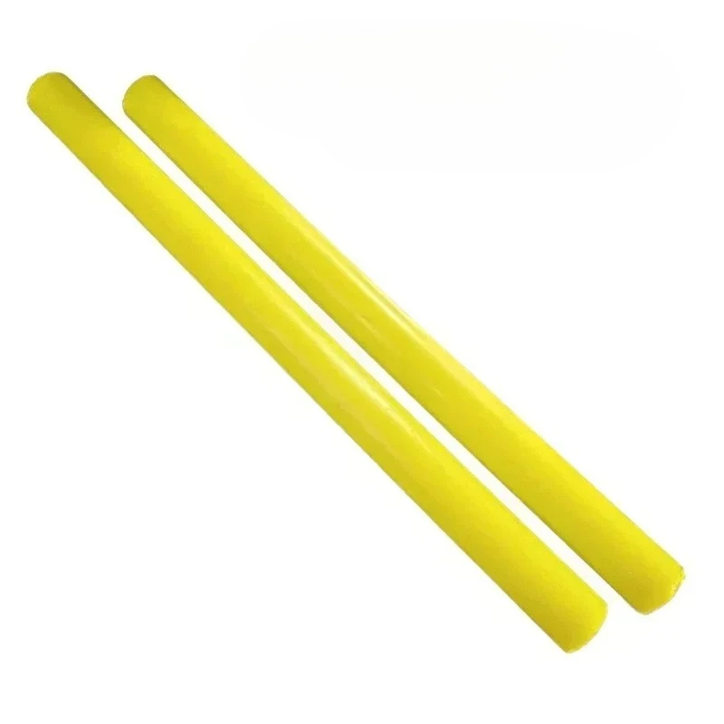 Shore 90~95A Higher Hardness Solid Yellow Polyurethane Round Rod  Wear-resistant Reducing Vibration Gaskets Tools Shock Absorber
