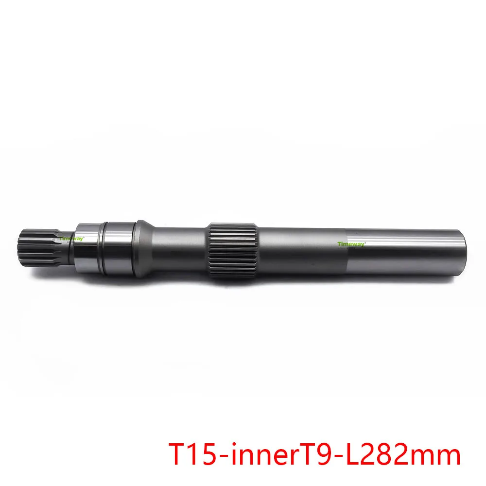 drive-shaft-mpv046-t15-inner-t9-l282mm-for-repair-sauer-danfoss-pump