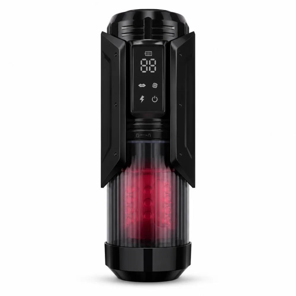 Automatic Male Masturbator,7 Modes Pocket Pussy & Thrusting Sucking Licking Rotating,Real Vagina AI Sync Adult Sex Toys For Men