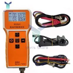 RC3563 Battery Voltage Internal Resistance Tester LCD Screen High-precision Trithium Lithium Iron Phosphate Battery Tester Probe