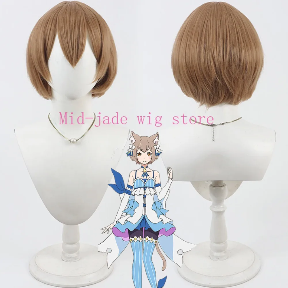 Re Zero Felix Argyle Cosplay Wig Realistic Scalp Styled Hair for Valentine Anime Convention Fantasy Event and Photography
