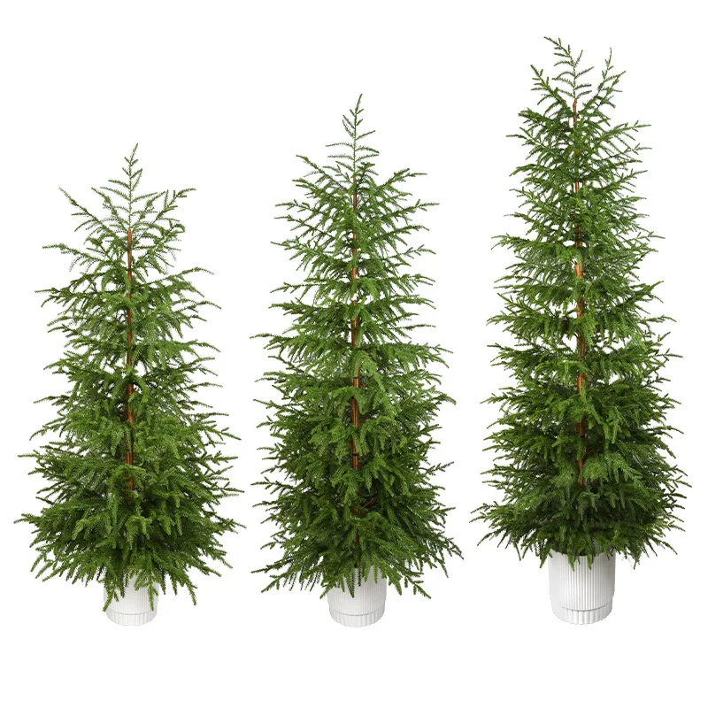 

Christmas decoration pure PE Christmas tree, high-end decorative ornaments, can be used as bonsai scenes for home use