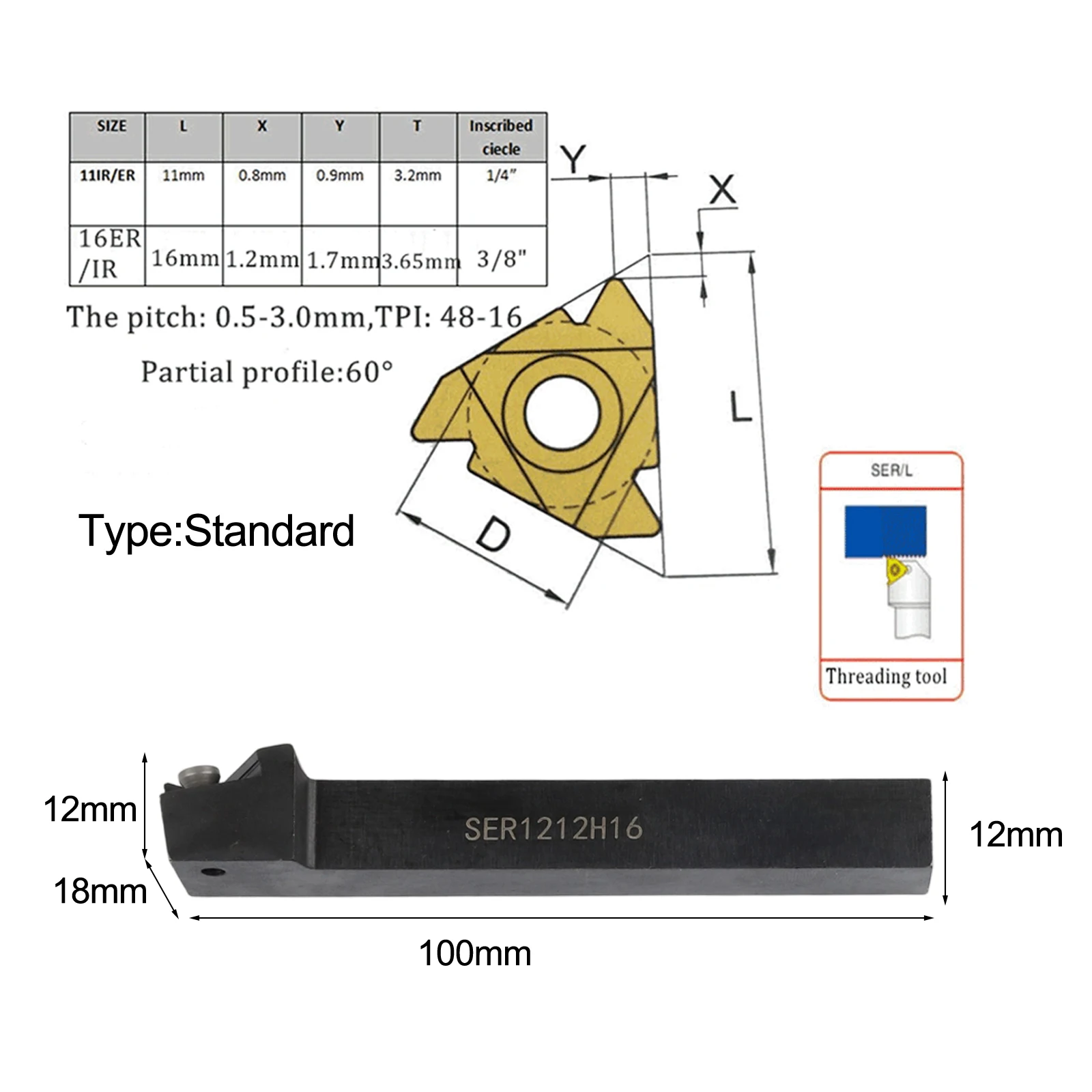 For Industrial Applications CNC Turning Kit CNC Machining Environment Easy Blade Replacement Excellent Performance