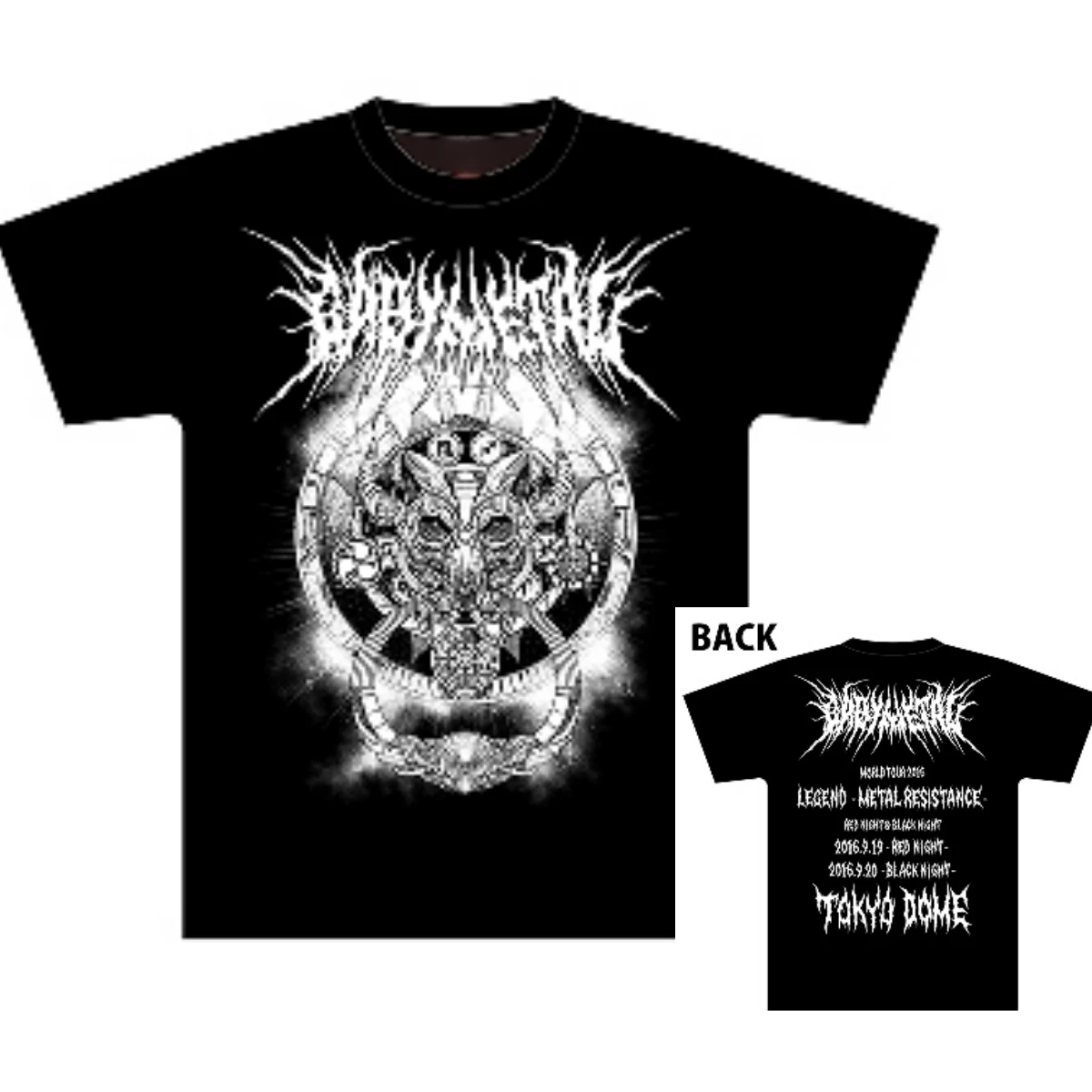 Fit 2026 Band BABYMETAL T-shirt Short Sleeve Cotton Summer Tshirts for Women Casual Unisex Hip Hop Streetwear Graphic Clothing