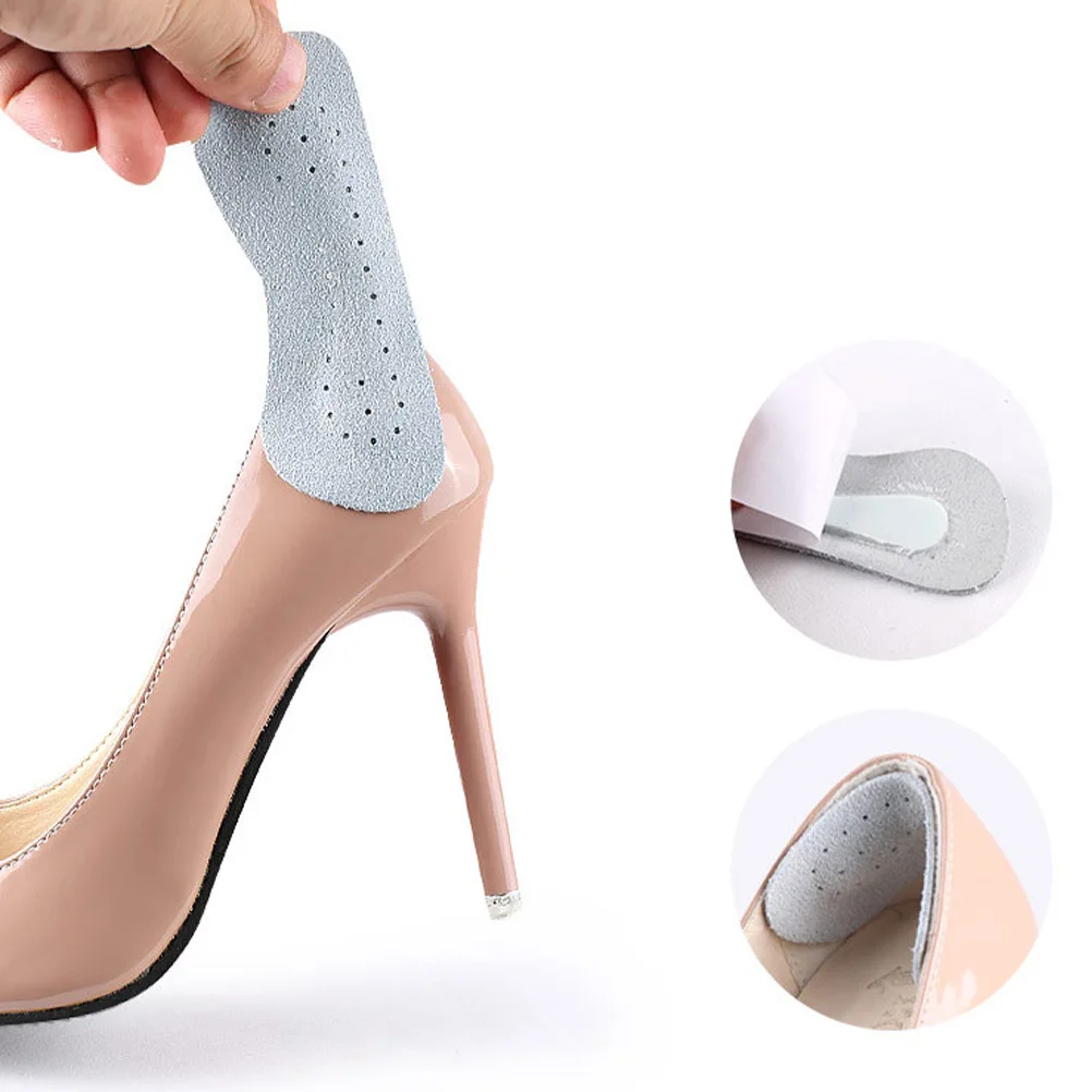 

3 Pairs Anti-wear Foot Stickers Protector Heel Cushion Pads Protectors for Shoes Girls Gold Heels Women's