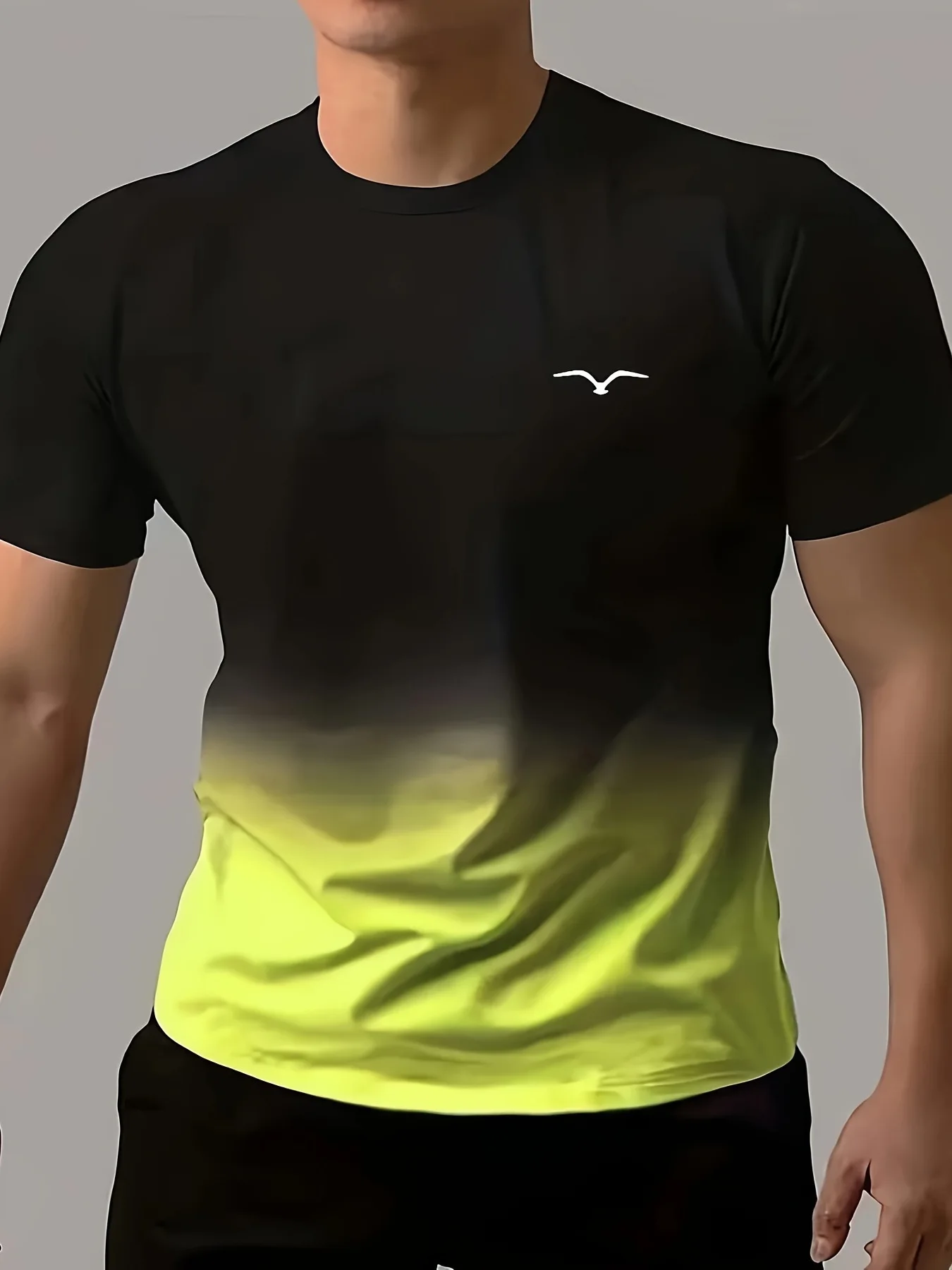 Streetwear Summer Men's T-shirt Casual T-shirt Short Sleeved Top Fashionable and 3D Printed  Unisex