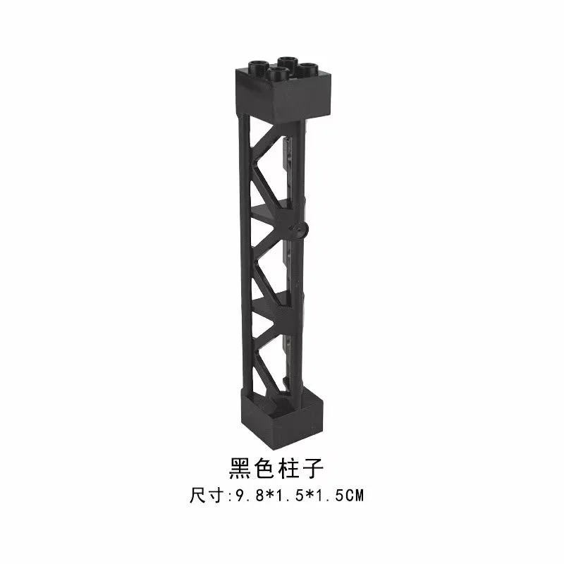 City Building Block MOC Parts Fence Railing Stair Barrier Ladder Guard Castle Garden Farm Military Bricks Compatible With LEGO