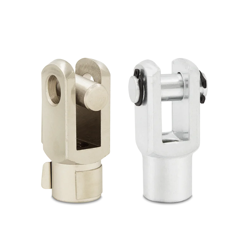Picture 6: Cast Iron Rod End Fitting – ISO 15552, M3–M42, I/Y/Y-Clip Types, Zinc Plated, Corrosion Resistant