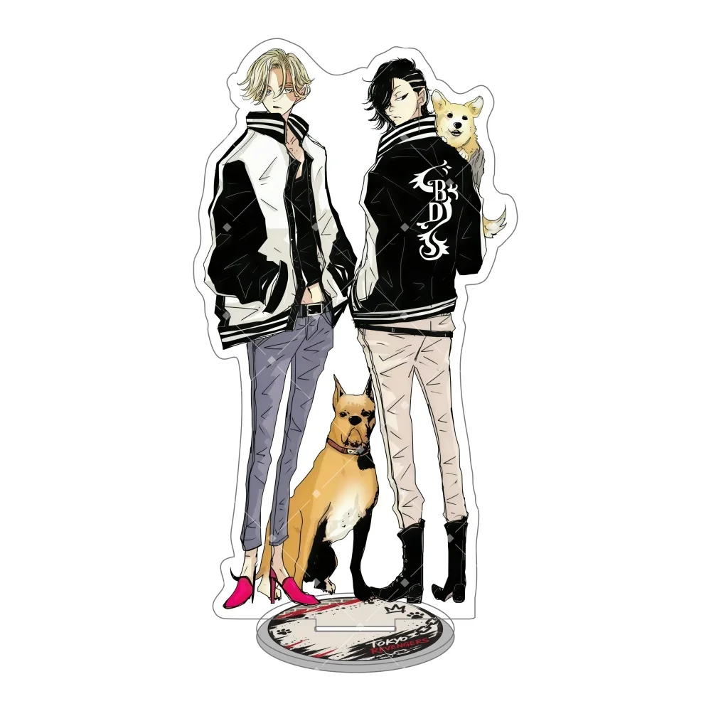 Anime Tokyo Revengers 15cm Acrylic Stand Figures Mikey Draken Izana Baji Chifuyu Koko Inui Desk Decor Collection Gift Keychain