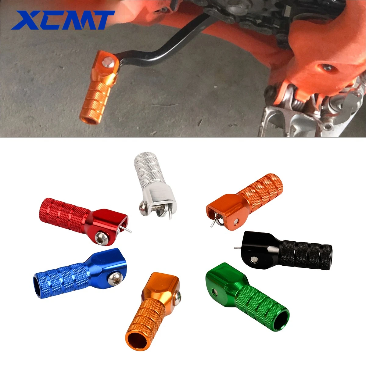 

Motorcycle CNC Gear Shifter Shift Lever Tip For Husqvarna TX FC FE TE TC For KTM EXC 300 For HONDA CRF 250R 450R Motocross Part