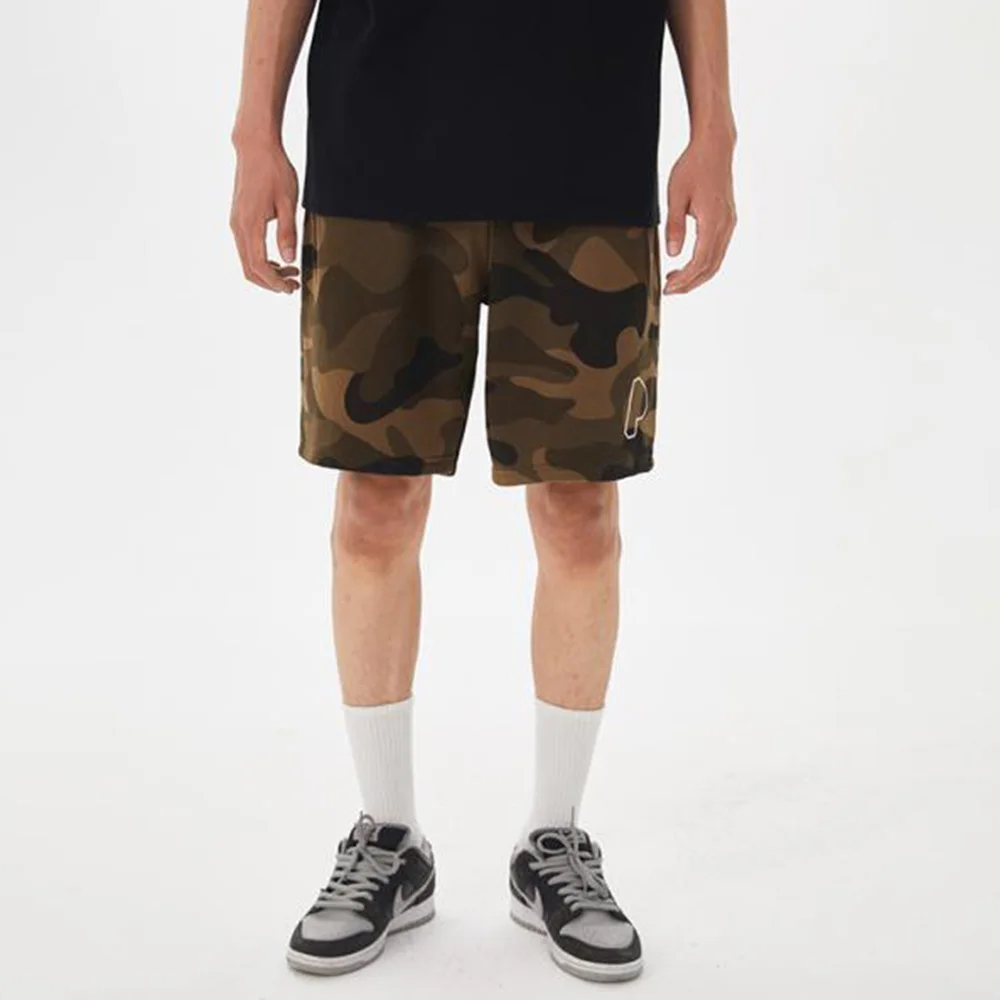 Y2K Mens Shorts Embroidered Pockets Breathable Contrasting Color Office Summer Casual Sports Shorts Daily Men\'s Clothing 2024