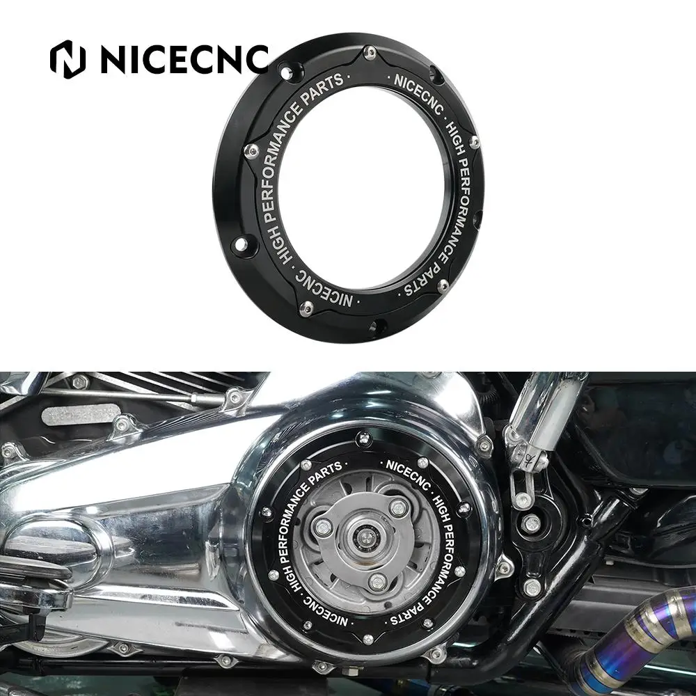 

Motorcycle Derby Cover Clutch Cover For Harley Touring Road King FLHR/Special FLHRXS Street Glide FLHX/Special FLHXS 2017-2024