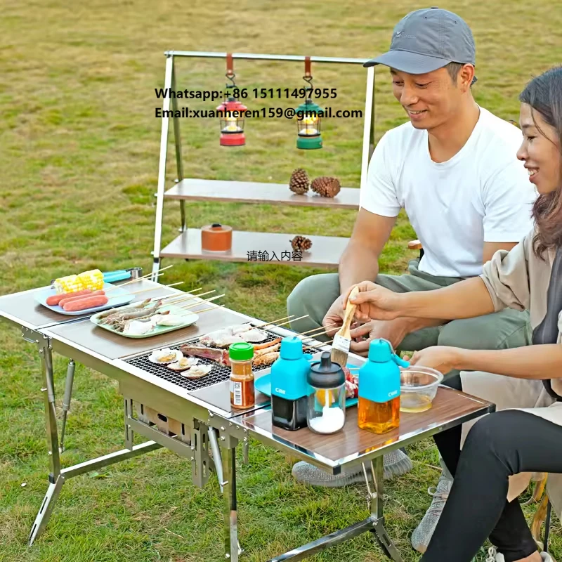 

Factory-made Portable Camping and Travel Essential Camping Table, Modern Outdoor Camping Table, Outdoor Mobile Table