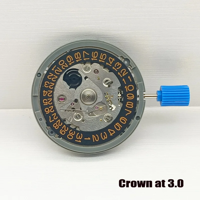 NH35 NH35A Movement Crown At 3.0 or 3.8 NH35A With Black Date Automatic Mechanical Watch Dial Mods Repair Watchmaker Parts