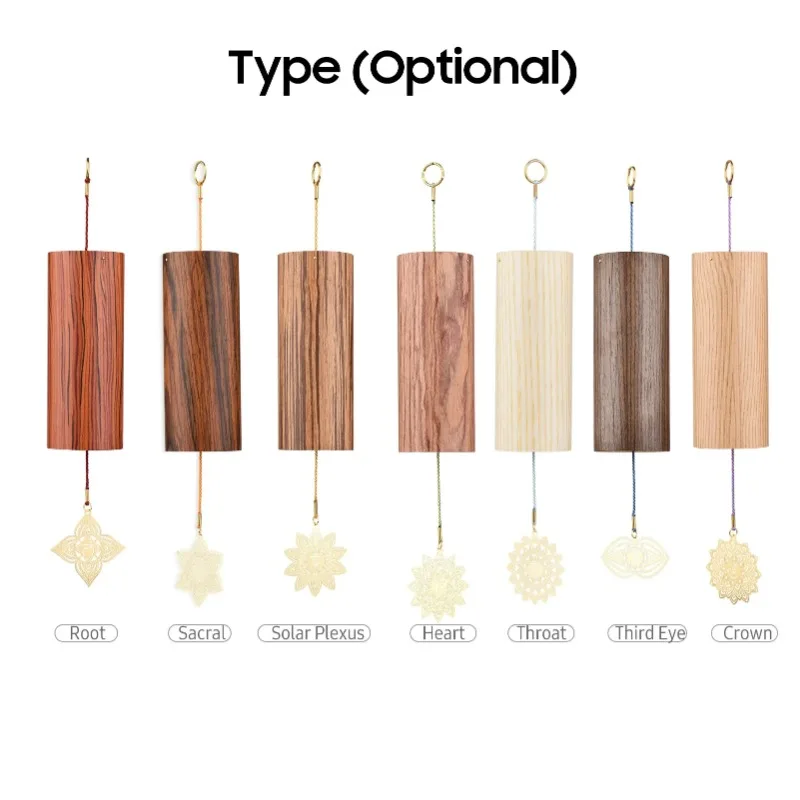 Chimes Natural Bamboo Wind Chime Meditation Chord Windbell for Outdoor Garden Patio Home Decoration Meditation Relaxation