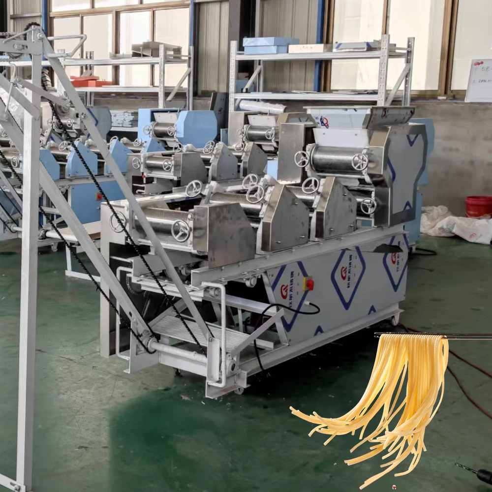 Commercial Noodle Cutter Electric Stainless Steel Fresh Ramen Maker For Catering Hotel High Efficiency Vietnam 150kg/h
