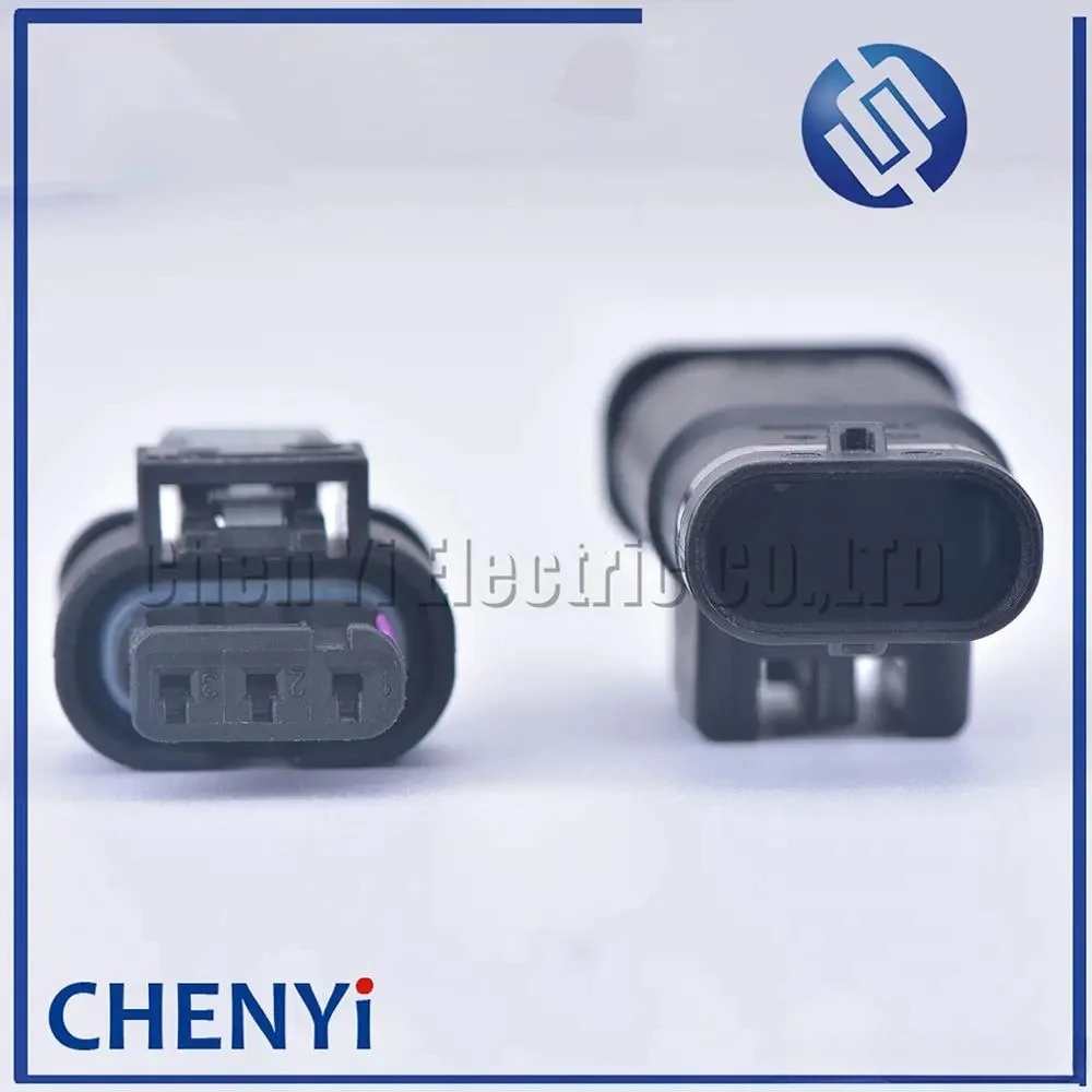 3 Pin Auto Waterproof Connector Reversing radar camshaft position sensor solenoid valve plug 4F0973703 4F0 973 703 1-1718644-1