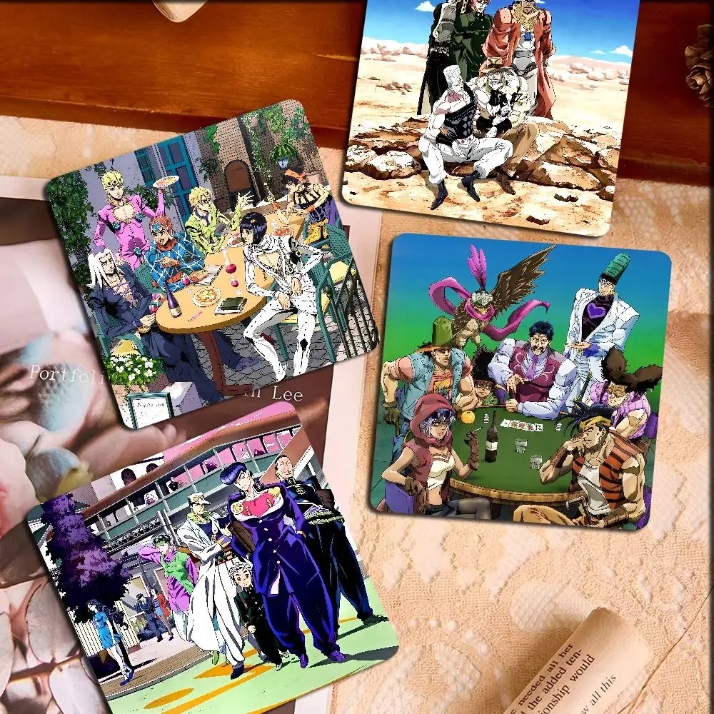 ملصقات مربعة مغناطيسية لصور المغامرة الغريبة من جوجوس، هدية تذكارية لديكور المنزل