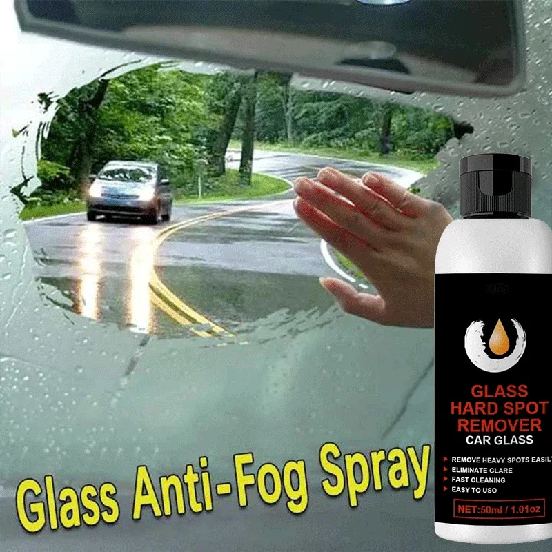 

Car Glass Oil Film Remover Auto Windshield rearview mirror Water Spots Stain Removal Paste Window Clear Vision Polisher