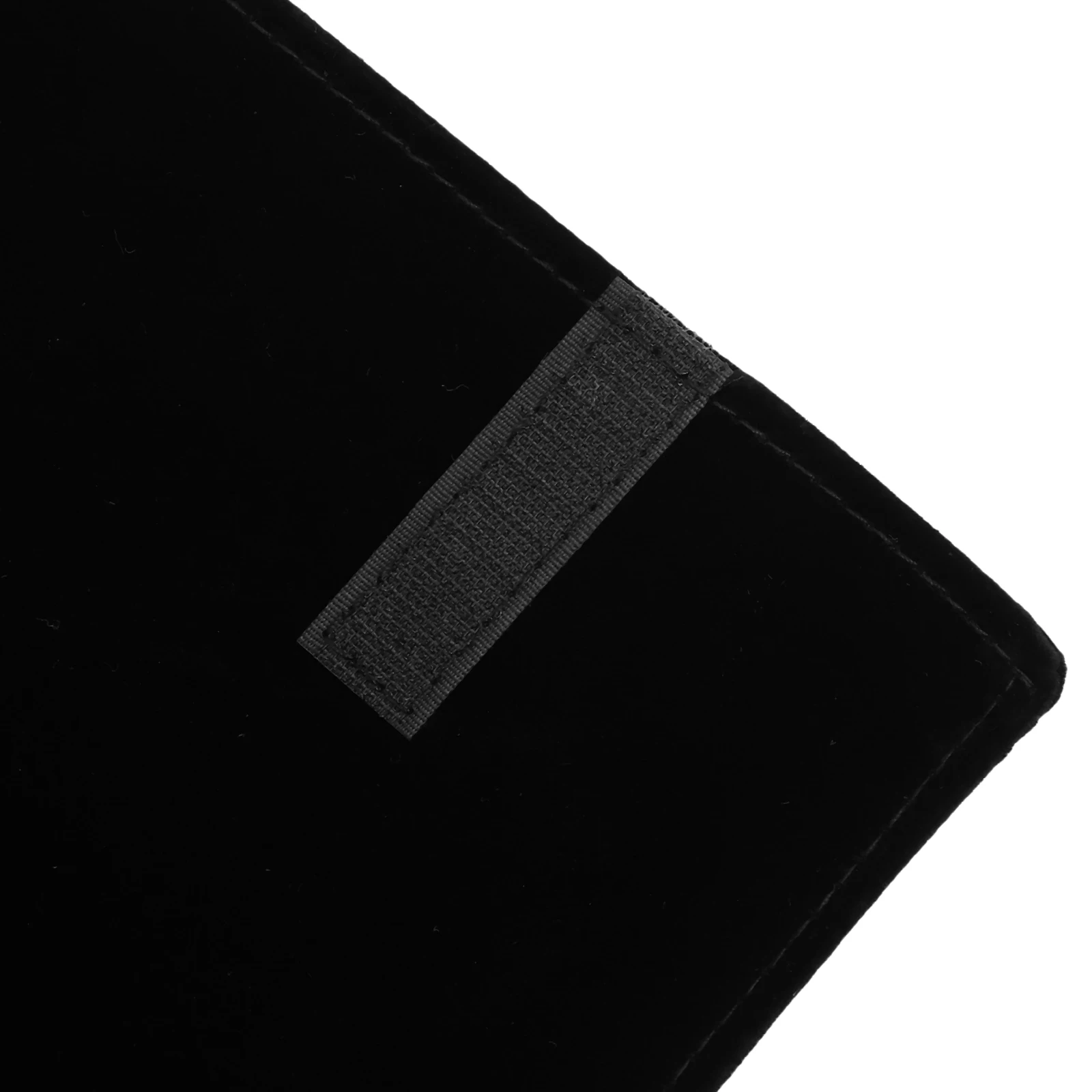 

Foldable Jewelry Holder Storage Box Pouch Multifunction Travel ganizer Bag Flannel Necklace Roll Black Thickened Lightweight