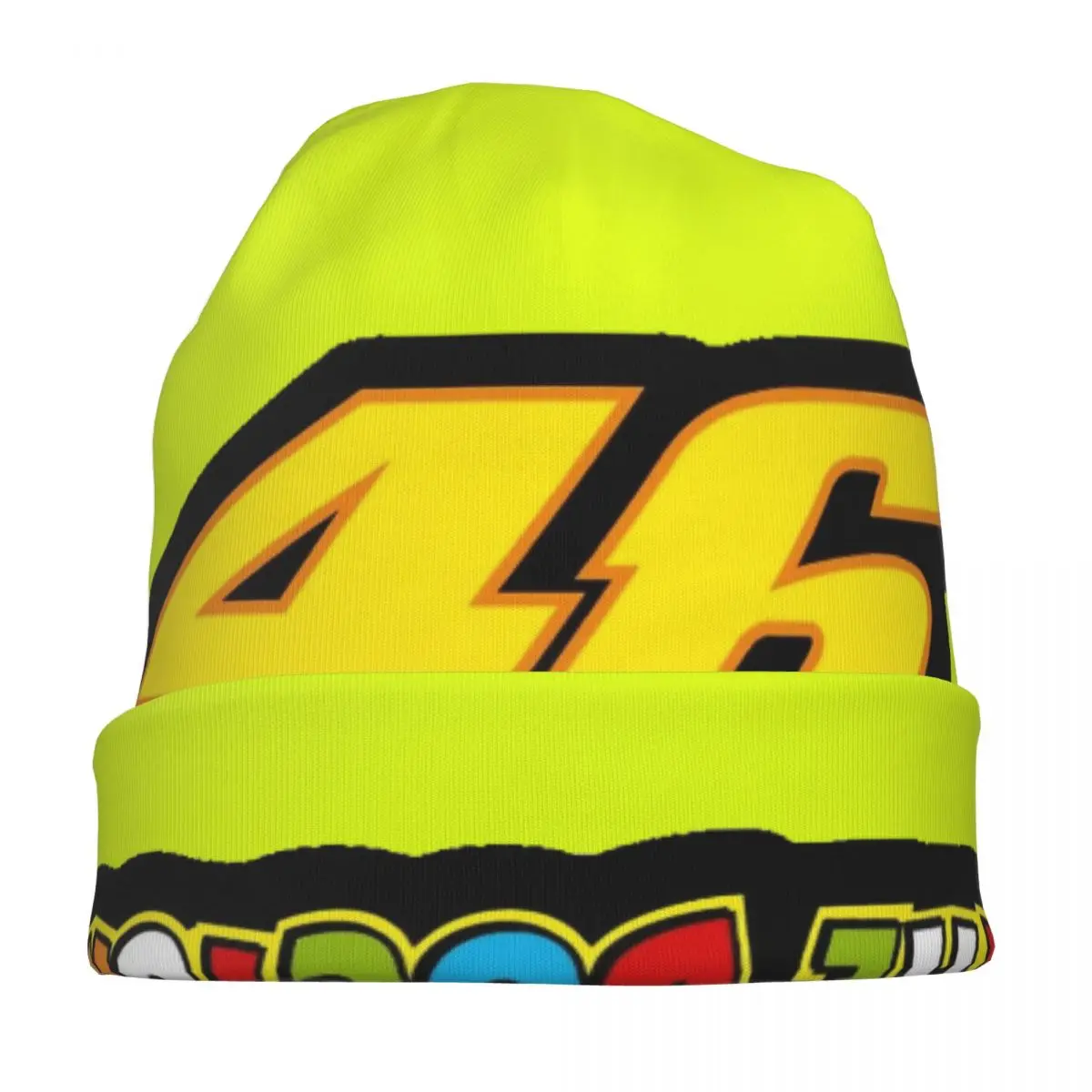 Rossi Race Number Skullies Beanies Hats 46 Moto-GP Vintage Men Women Ski Cap Warm Multifunction Bonnet