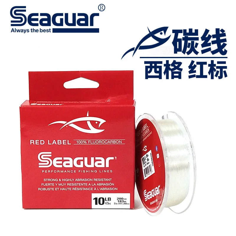 SEAGUAR Red LABEL línea de pesca fluorocarbono Japón - imagen 5