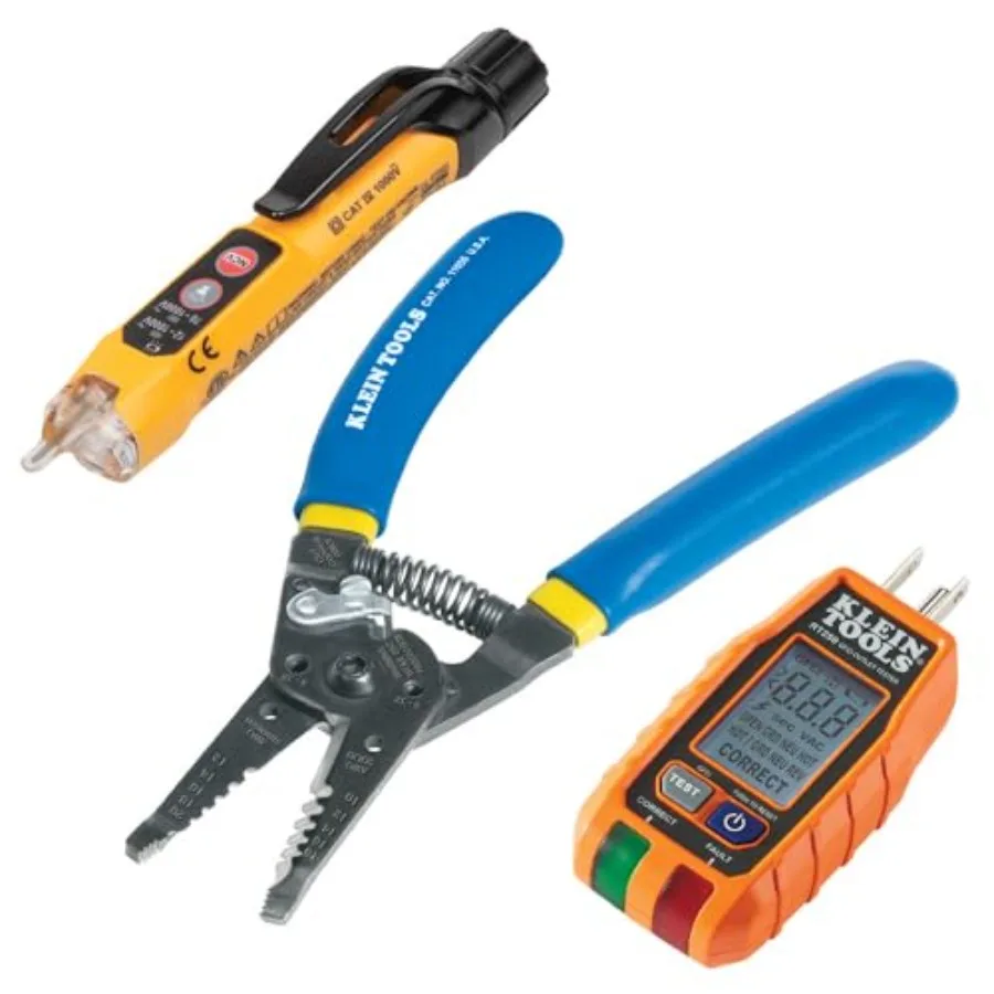 

80041 Tool with GFCI Non Contact Voltage and Wire Stripper 3-Piece
